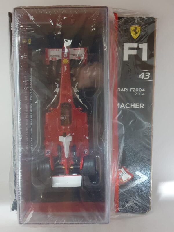 Ferrari F2004 - Michael Schumacher - 2004 Uscita 43 - LE GRANDI FERRARI F1 1:24
