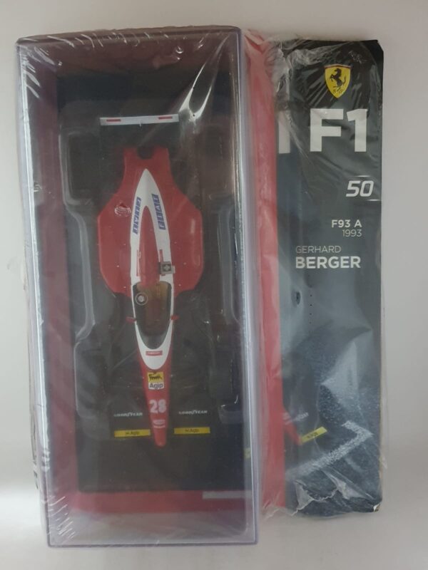 Ferrari F93 A - Gerhard Berger - 1993 Uscita 50 - LE GRANDI FERRARI F1 1:24