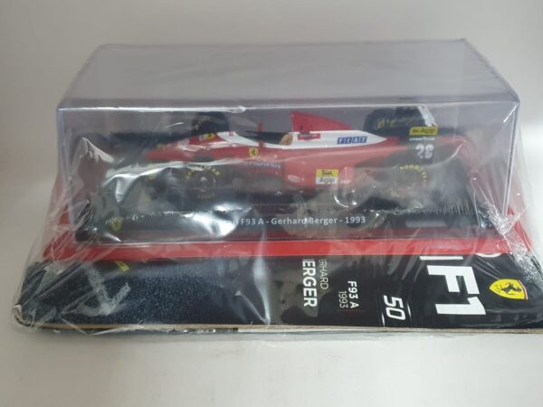 Ferrari F93 A - Gerhard Berger - 1993 Uscita 50 - LE GRANDI FERRARI F1 1:24 - immagine 2
