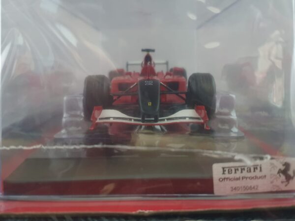 Ferrari F2001 - Rubens Barrichello - 2001 - Italian Grand Prix Uscita 51- LE GRANDI FERRARI F1 1:24 - immagine 4