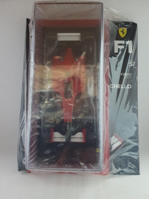 Ferrari F2001 - Rubens Barrichello - 2001 - Italian Grand Prix Uscita 51- LE GRANDI FERRARI F1 1:24