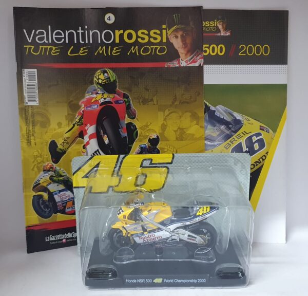 Honda NSR 500 World Championship 2000 Valentino Rossi 46 1/18 - uscita 4