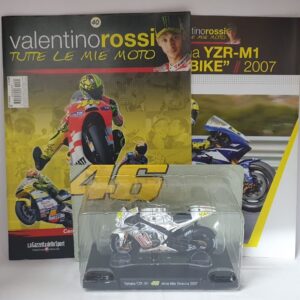 Yamaha YZR-M1 show bike Valencia 2007 Valentino Rossi 46 1/18 - uscita 40