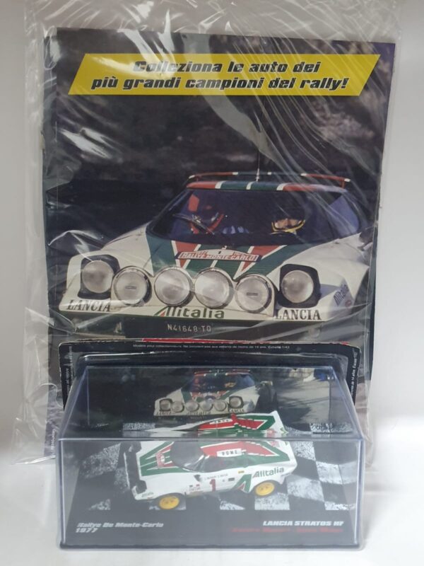 Lancia Stratos HF 1977 - Rallye de Monte Carlo Uscita n°1 - Le Leggende del rally 1/43