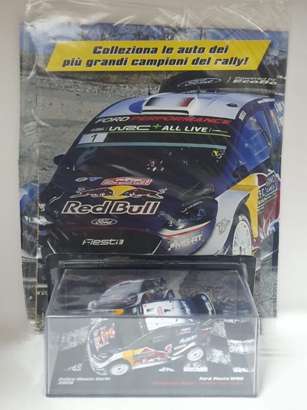 Ford Fiesta WRC 2018 - Rallye Monte Carlo Uscita n° 2 - Le Leggende del rally 1/43