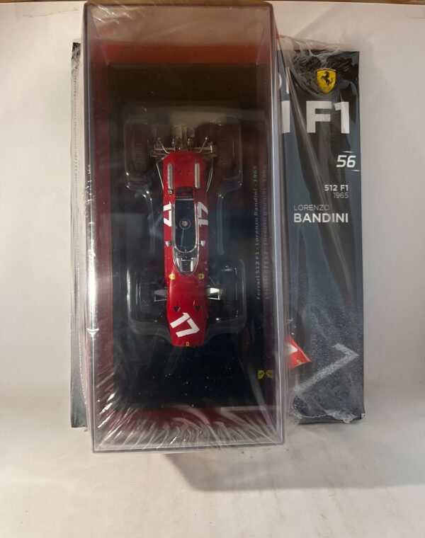 Ferrari 512 F1 - Lorenzo Bandini - 1965 Uscita 56 - LE GRANDI FERRARI F1 1:24