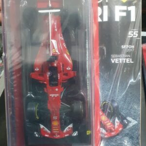 Ferrari SF70H - Sebastian Vettel - 2017 Uscita 55 - LE GRANDI FERRARI F1 1:24