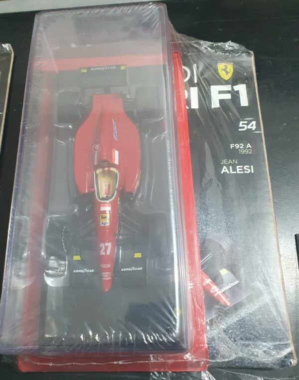 Ferrari F92 A - Jean Alesi - 1992 Uscita 54 - LE GRANDI FERRARI F1 1:24