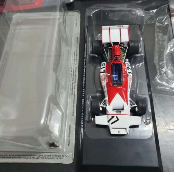 BRM P160B - Jean-Pierre Beltoise - 1972 - Monaco Grand Prix Uscita 96 - Le Grandi Formula 1 1:24