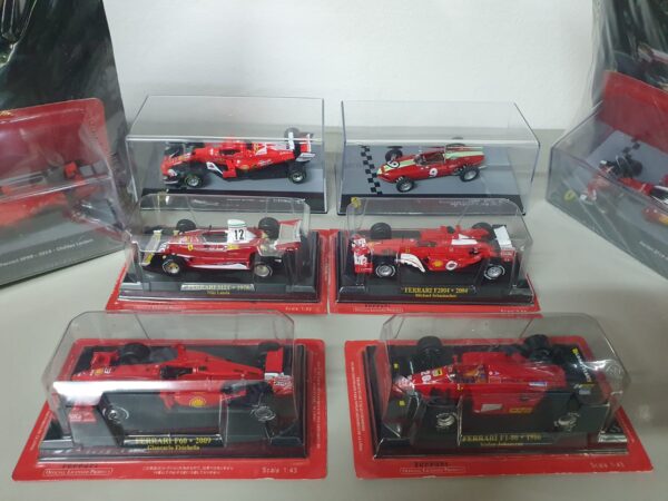 Formula 1 Ferrari 1/43 Lotto 7 modellini - immagine 4