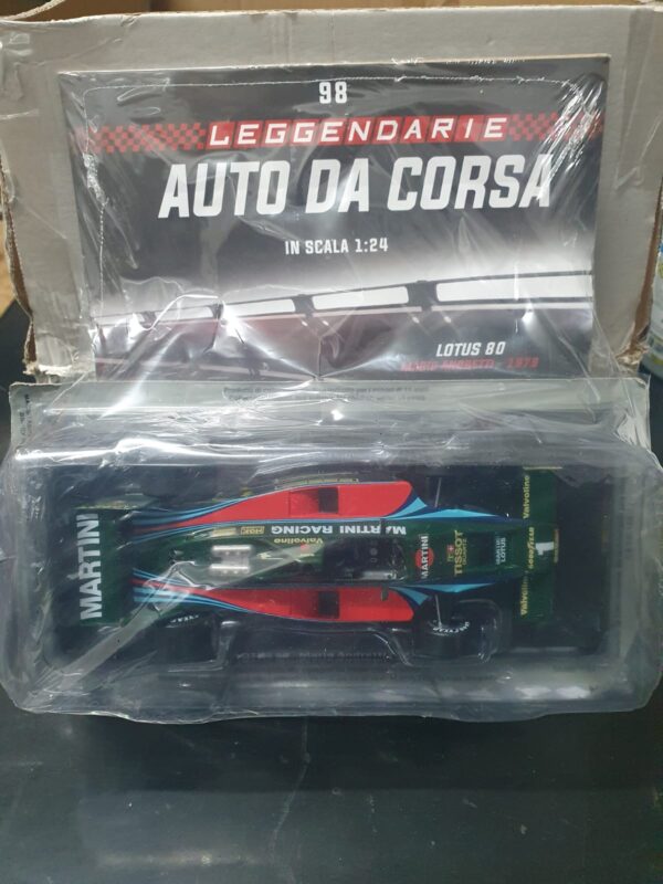 LOTUS 80 - Mario Andretti - 1979 Uscita 98 - Le Grandi Formula 1 1:24