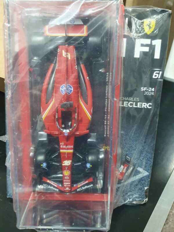 Ferrari SF-24 - Charles Leclerc - 2024 Uscita 61 - Le Grandi Formula 1 1:24