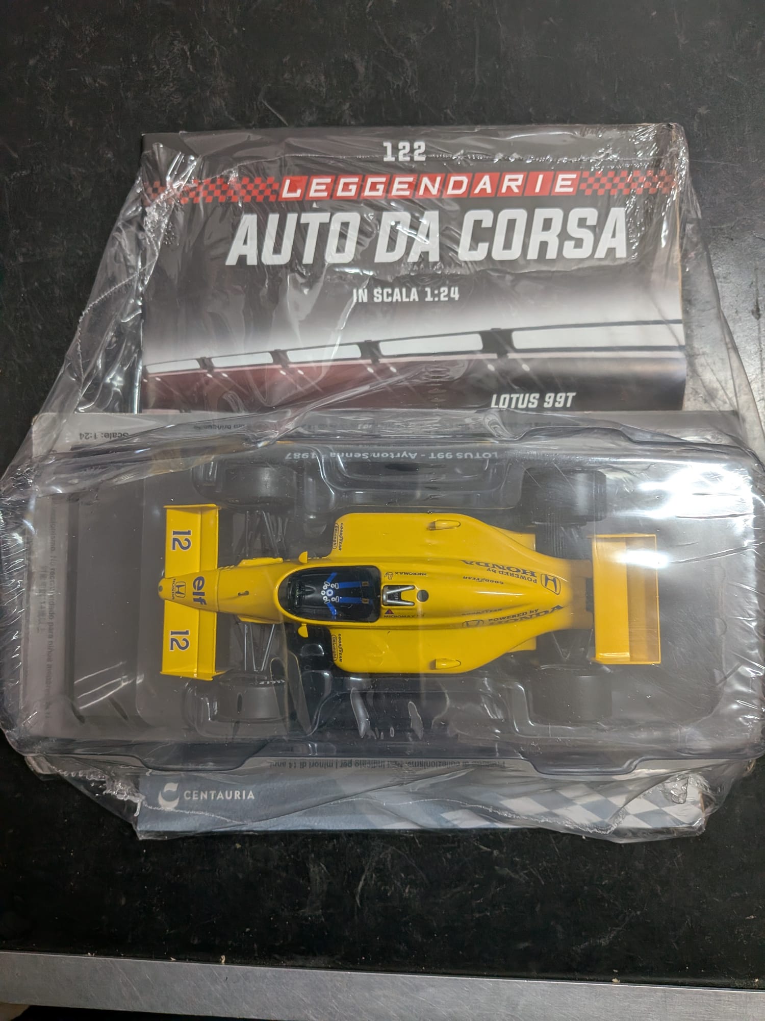 LOTUS 99T - Ayrton Senna - 1987 Uscita 122 - Le Grandi Formula 1 1:24